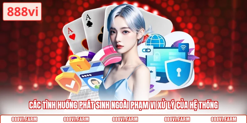 Các tình huống phát sinh ngoài phạm vi xử lý của hệ thống