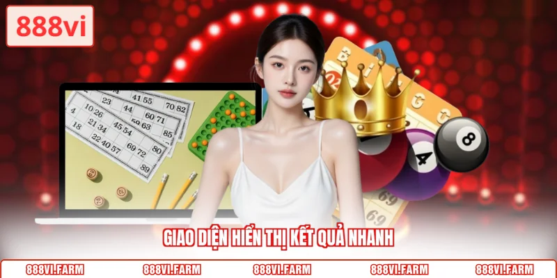 Giao diện hiển thị kết quả nhanh